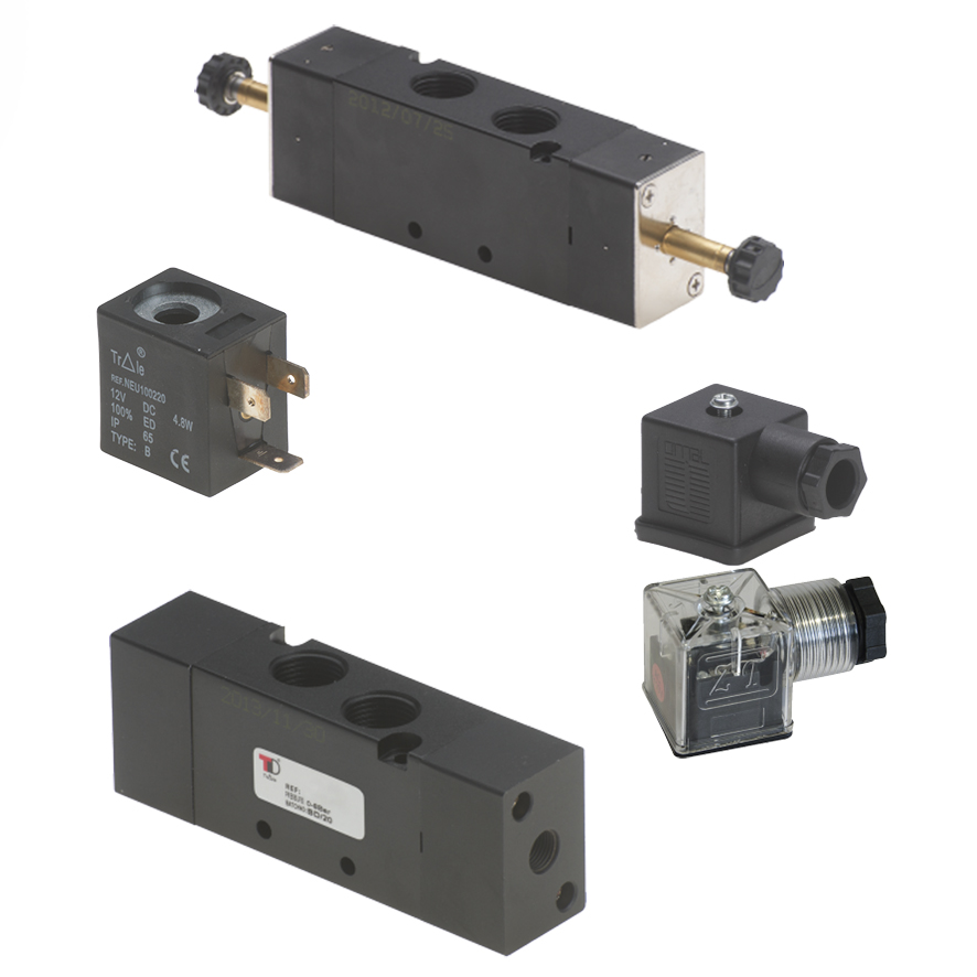 Valves de controle pneumatique
